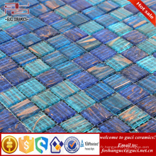 Chine fournir des produits de vente chaude bleu mélangé Hot-melt mosaïque de piscine piscine